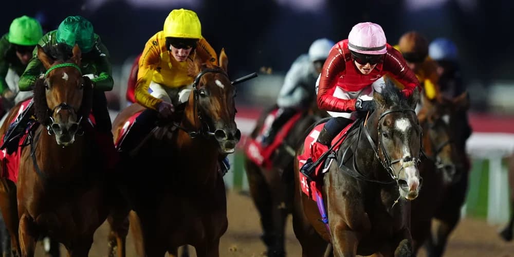 Southwell celebrations as Saffie Osborne completes Racing League hat-trick