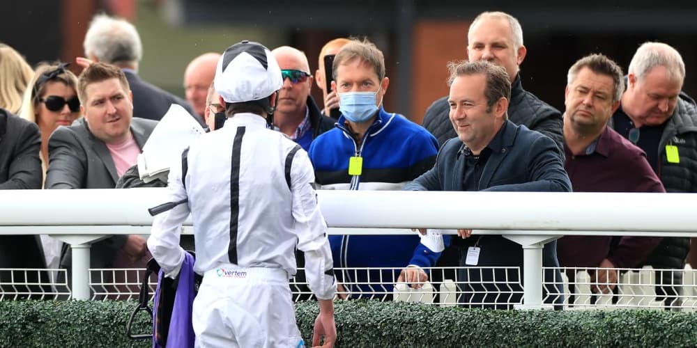 Teej A leading Bradley raid on Woodcote Stakes