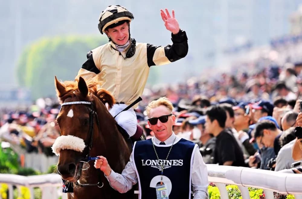 Giavellotto Triumphs in Longines Hong Kong Vase